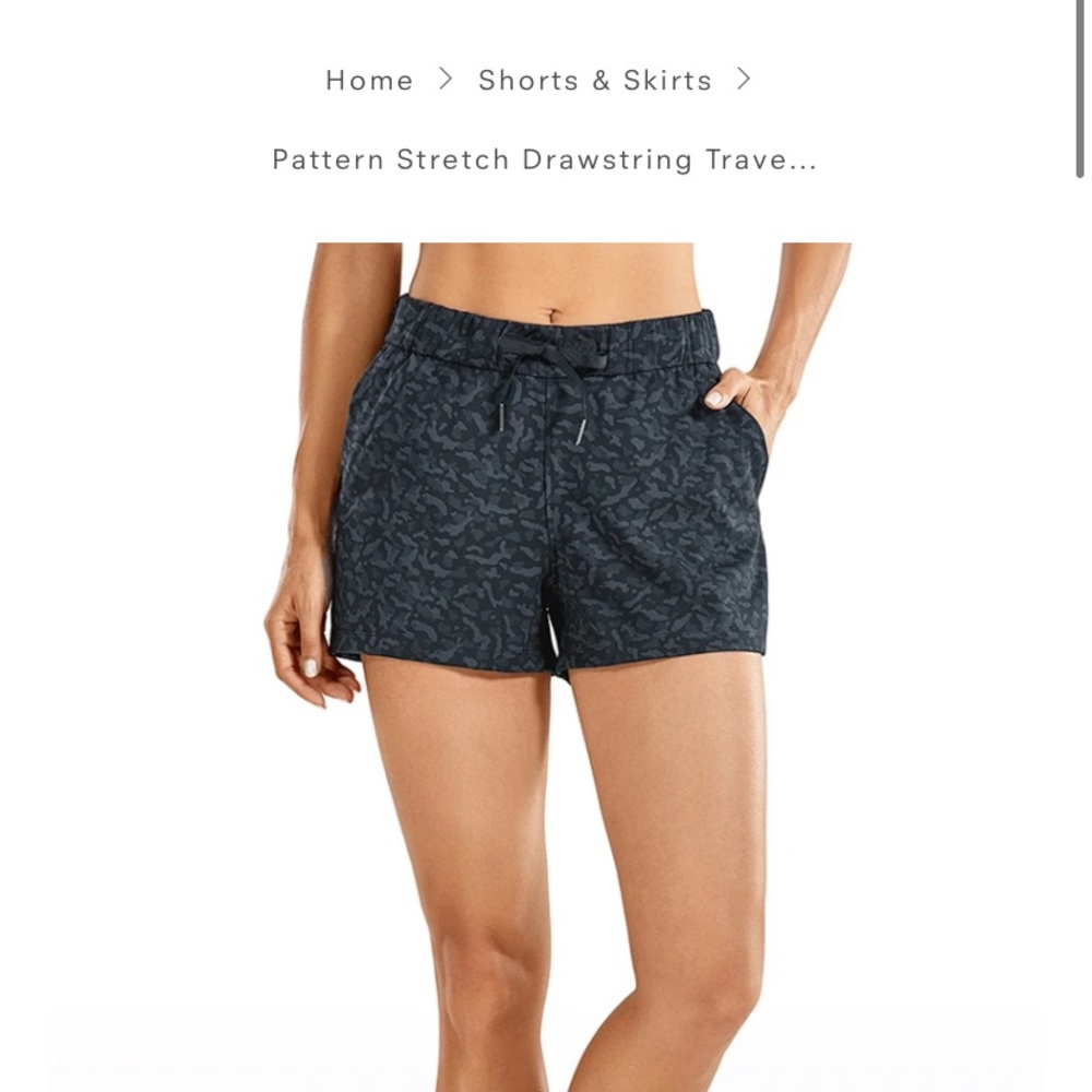 BRAND NEW CRZ YOGA BLACK LEOPARD PRINT SHORTS!!